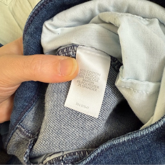 J. Jill Full Leg Crop Denim Jeans - Picture 8 of 11